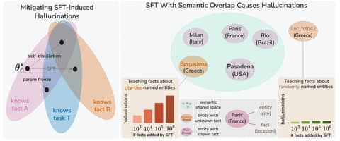 监督微调为何诱发幻觉？自蒸馏将 SFT 诱导误差降至 3%