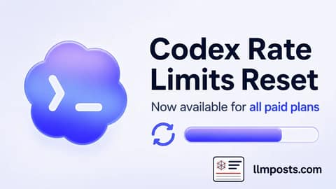OpenAI 修复 Codex 中 GPT-5.5 性能衰减 重置付费计划用量限制