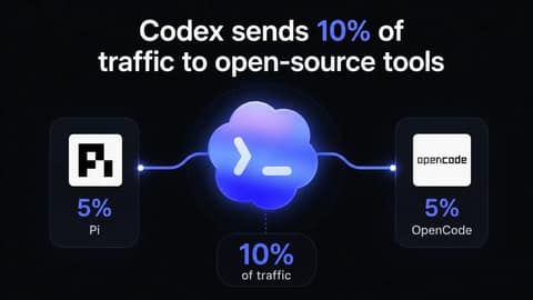 OpenAI Codex 流量分配转向开源终端工具访问